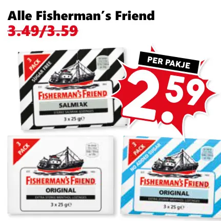 Aanbieding: Fisherman's Friend