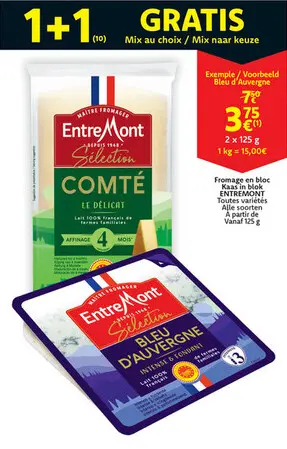 Offre: Fromage en bloc / Kaas in blok