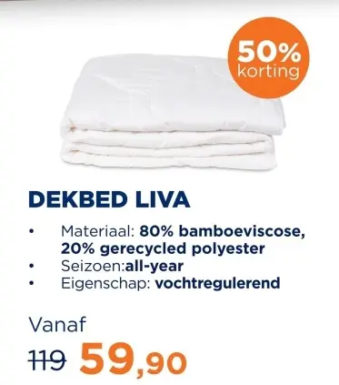 Aanbieding: Dekbed liva