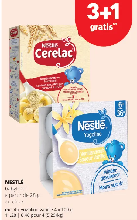 Offre: babyfood