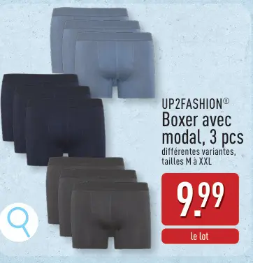 Offre: Boxer avec modal