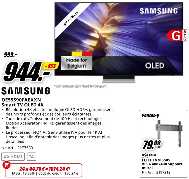 Offre: Smart TV OLED 4K