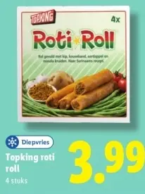 Aanbieding: Topking roti roll