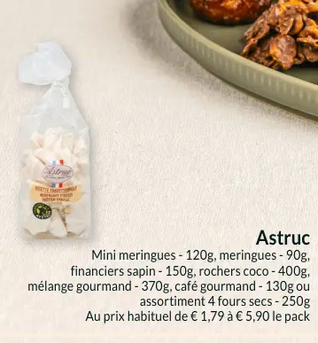 Offre: Mini meringues, meringues