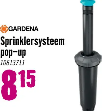 Aanbieding: GARDENA Sprinklersysteem Pop-up verzonken sproeier SD80
