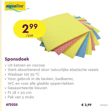 Aanbieding: Sponsdoek