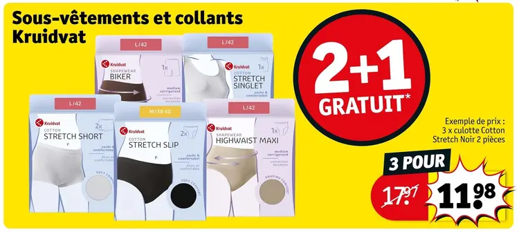 Offre: Sous-vêtements et collants