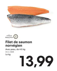 Offre: Filet de saumon norvégien