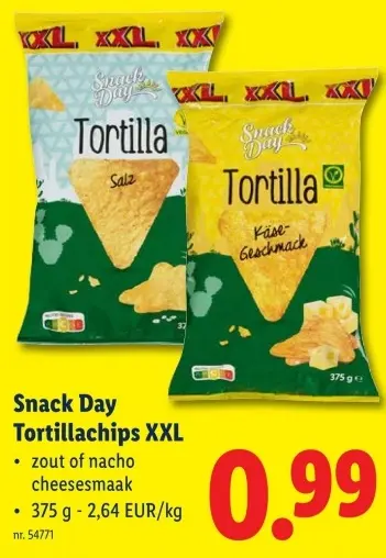 Aanbieding: Tortillachips XXL