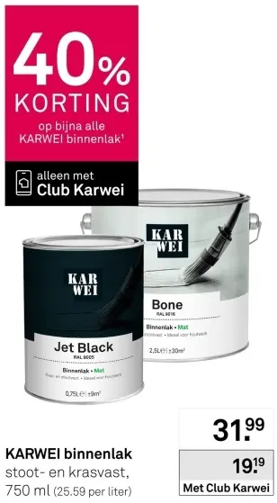 Aanbieding: Binnenlak