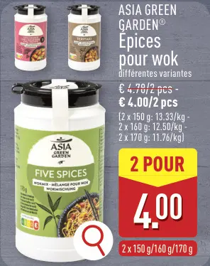 Offre: Epices pour wok
