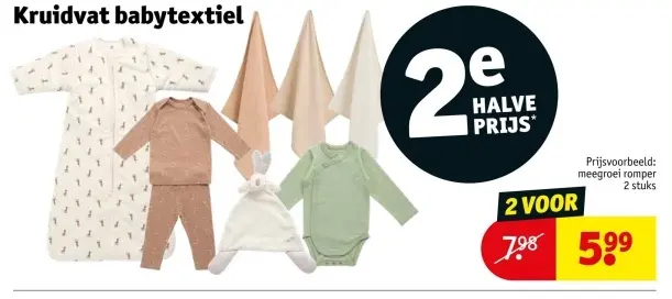Aanbieding: babytextiel
