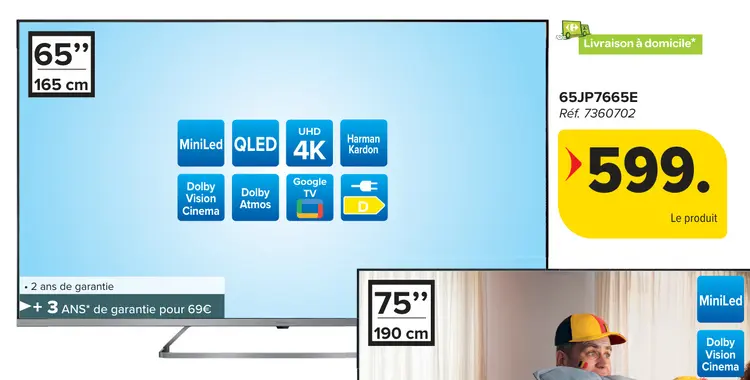 Offre: TV 65JP7665E