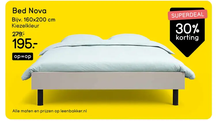 Aanbieding: Bed Nova