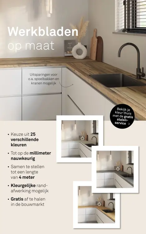 Aanbieding: Werkbladen op maat