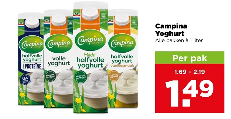 Aanbieding: Yoghurt