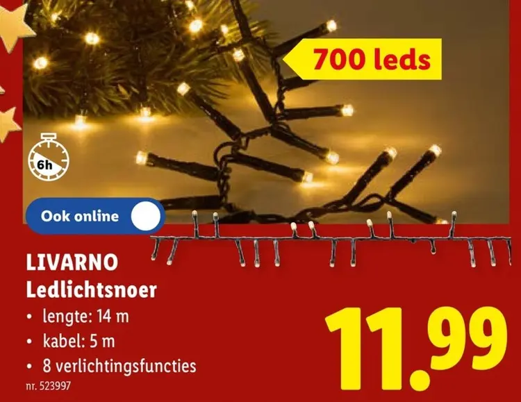 Promotie: LIVARNO Ledlichtsnoer