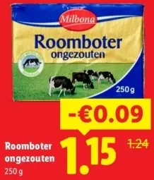 Aanbieding: Roomboter ongezouten