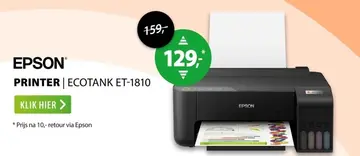 Aanbieding: Printer | ecotank et-1810