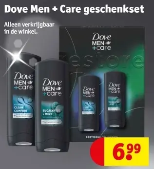 Promotie: Dove Men + Care geschenkset