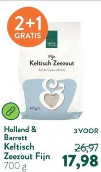 Aanbieding: Holland & Barrett Keltisch Zeezout Fijn