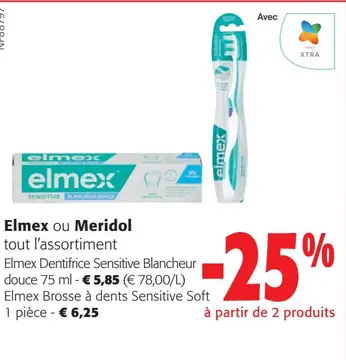 Offre: Elmex ou Meridol