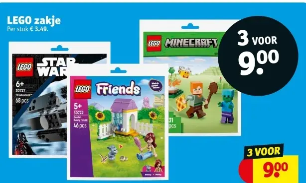 Aanbieding: LEGO zakje