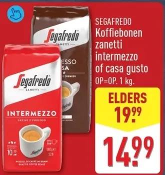 Aanbieding: Koffiebonen intermezzo of casa gusto