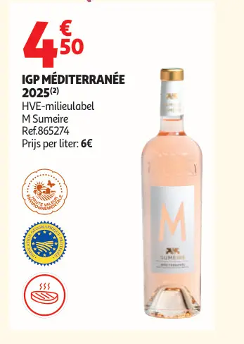 Promotie: IGP Méditerranée 2025 M Sumeire
