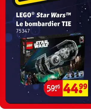 Offre: LEGO® Star Wars™™ Le bombardier TIE
