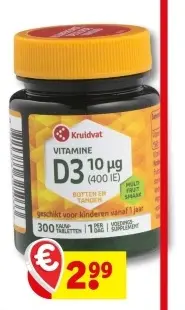 Aanbieding: Vitamine d3