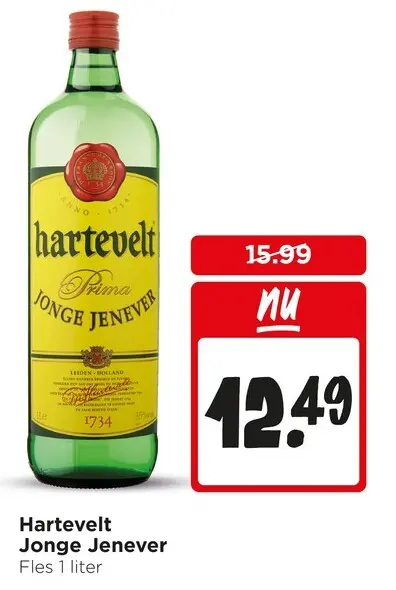 Aanbieding: Hartevelt Jonge Jenever