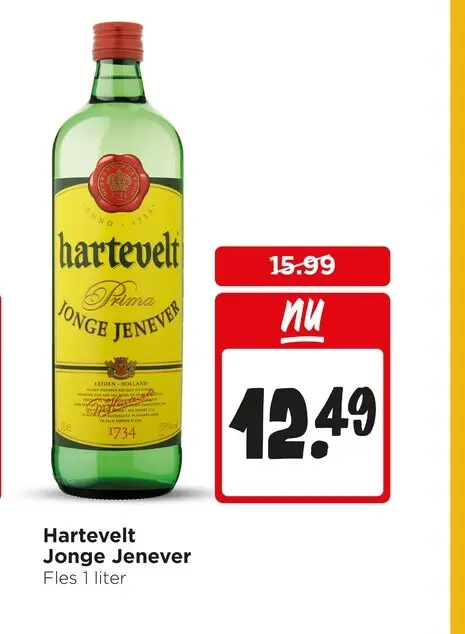 Aanbieding: Hartevelt Jonge Jenever