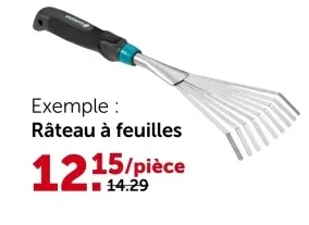 Offre: Râteau à feuilles