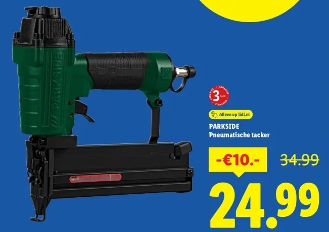 Aanbieding: Pneumatische tacker