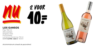 Aanbieding: Los Gansos Chardonnay