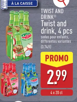 Offre: Twist and drink