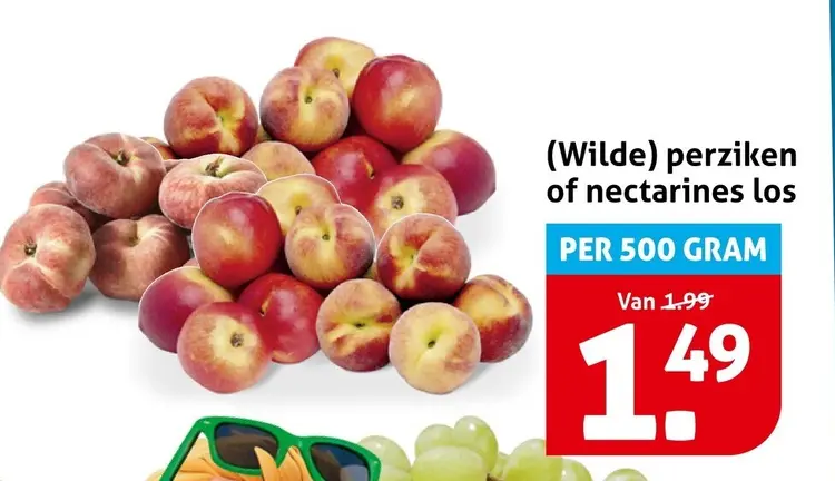 Aanbieding: (Wilde) perziken of nectarines