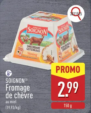 Offre: Fromage de chèvre au miel