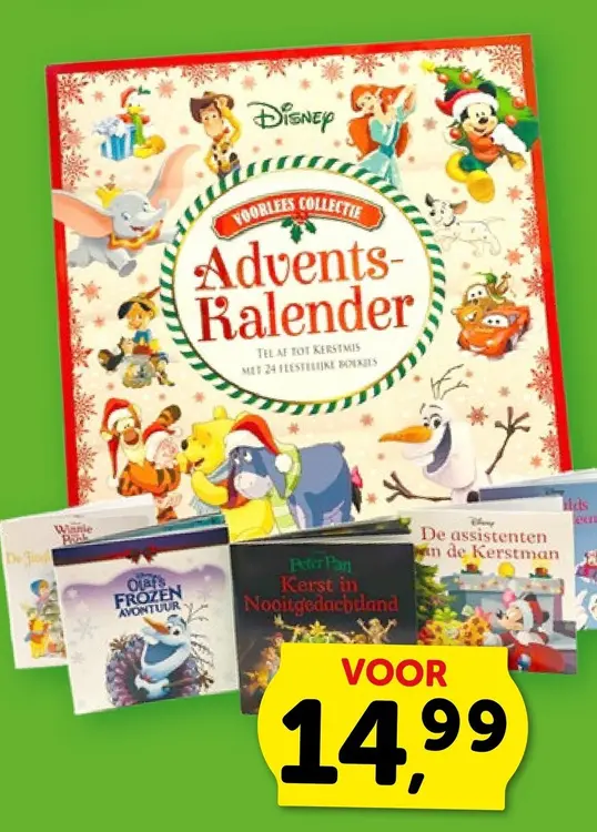 Aanbieding: Disney Voorlees Collectie Adventskalender