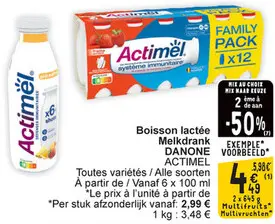 Offre: Boisson lactée / Melkdrank
