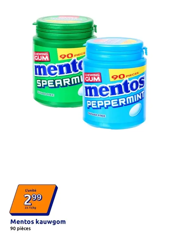 Offre: Mentos kauwgom