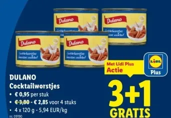 Promotie: Cocktailworstjes