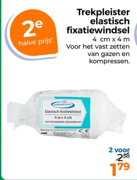 Aanbieding: Trekpleister elastisch fixatiewindsel