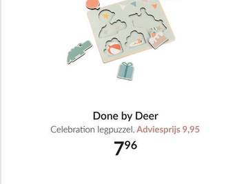 Aanbieding:  Done By Deer Celebration Legpuzzel