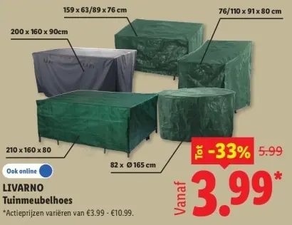 Aanbieding: Tuinmeubelhoes