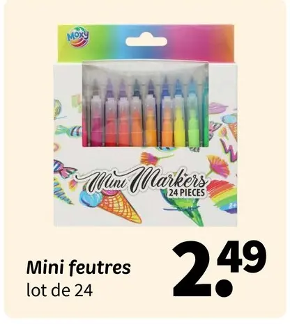 Offre: Mini feutres