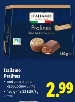 Aanbieding: Italiamo Pralines