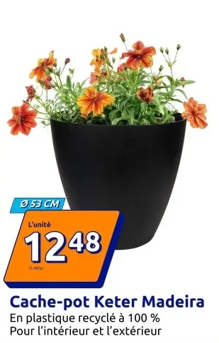 Offre: Cache-pot Keter Madeira