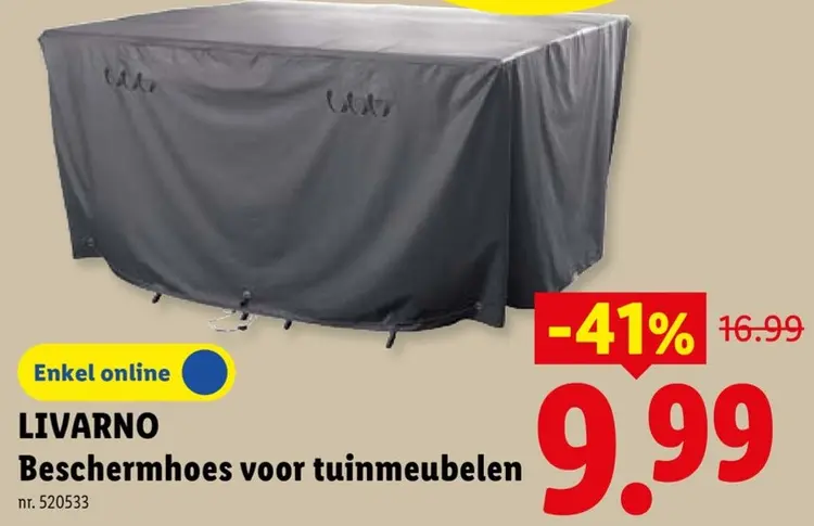 Promotie: Beschermhoes voor tuinmeubelen